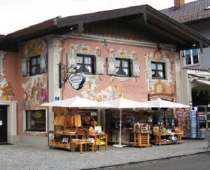 frescoed house Germany